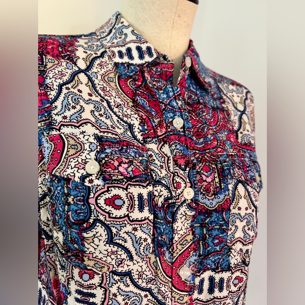 Anthropologie button down shirt